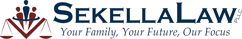 A blue and black logo for the kel family.