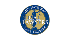 The national trial lawyers logo