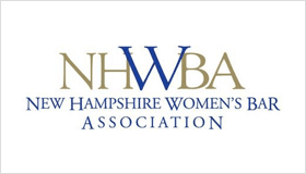A logo for the hampshire women 's association.