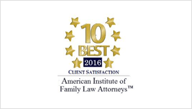 A picture of the american institute of family law attorneys logo.